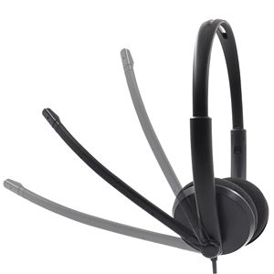 Casque d'écouteurs avec microphone et fonction anti-bruit, casque d'écoute avec prise USB/ DC de 3.5mm pour <span class=keywords><strong>téléphone</strong></span> portable, PC, <span class=keywords><strong>VOIP</strong></span> et centre d'appels - Product Image 4