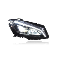 Ensemble de phares LED KGKB pour Benz CLA W117 C117 X117 CLA220, mise à niveau haute performance, lentille bifocale, haute luminosité, haute performance
