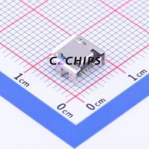 KH-MICRO-SMT.ZJ-5P USB Connector SMD Connector ( Connector Type: Micro-B )( Protocol Standard: USB 2.0 )( Gender: Female ) - Product Image 2