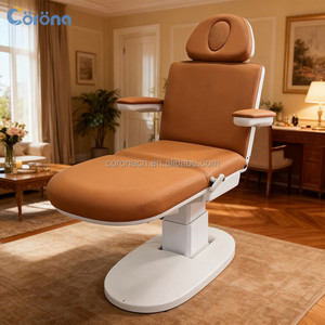 Lit de beauté électrique de salon, chaise de soin du visage avec hauteur réglable pour <span class=keywords><strong>spa</strong></span>, clinique, équipement <span class=keywords><strong>esthétique</strong></span> - Product Image 2
