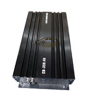 Amplificateur audio de voiture en gros, 4000W, haute efficacité, classe D, 350W x 4 canaux avec crossovers et basses profondes