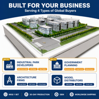 Modèle de bâtiment haute précision pour la promotion immobilière et la présentation de projets