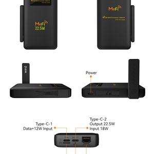 G4 Pro 4G LTE Mobile WiFi Pocket WIFI 4G LTE Smart WiFi BOX พร้อม RJ45พอร์ต LAN และเสาอากาศชาร์จเร็ว WiFi 6G ซิมเราเตอร์4G - Product Image 5