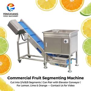 Máquina Segmentadora de Frutas Comercial VS-4 FENGXIANG, 2/4/6/8 Segmentos para Limón, Lima y Naranja, Acero Inoxidable Industrial - Product Image 1