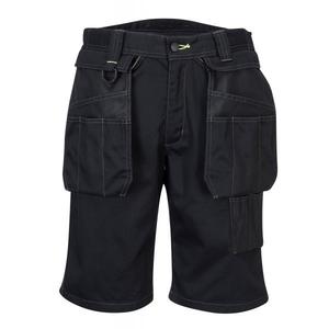 PORTWEST - PW345BKR33 PW3 Holster noir short de travail-EAN 5036108315246 PANTALONS DE TRAVAIL SHORTS DE TRAVAIL - Product Image 1