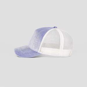 Gorra de Béisbol de Pana de Dos Tonos con Bordado Personalizado de 5 Paneles, Gorra de 5 Paneles Sin Estructura - Product Image 6