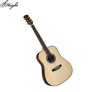 Best AA Grade Solid <b>Top</b> Acoustic Resonator Guitar with Gloss Finish Rosewood Fretboard Daddario <b>Strings</b> - Product Image 6
