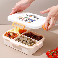 Accessoires de cuisine Produits pour la maison Gadgets de cuisine Articles ménagers Boîte à lunch en plastique pour bébé Retour à l'école Contenant alimentaire