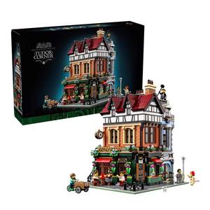 Modello di Mattoni Stile Street View, Edificio Modulare Retrò Tudor, Giocattolo DIY in Plastica, Regalo di Natale Perfetto per Adulti e Bambini - Product Image 4