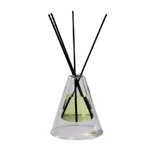 Sang trọng hai lớp thủy tinh borosilicate cho sậy khuếch tán chai kim tự tháp cổ hình nón rỗng hương liệu chai thủy tinh - Product Image 4