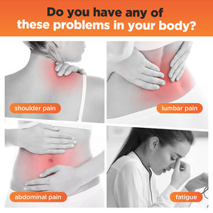 Masajeador de soporte Lumbar inalámbrico, luz roja, calefacción, vibración, compresa caliente, cinturón de masaje de espalda eléctrico con soporte de cintura - Product Image 5