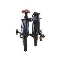 Vélo électrique pliable Naicisports 20 pouces en fibre de carbone avec batterie au lithium pour les trajets urbains et professionnels, capteur de couple, chaîne KMC, 7 vitesses