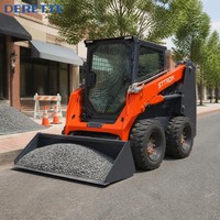 Minipala cingolata Derette con motore Yanmar da 72 CV, caricatore frontale, minipala agricola