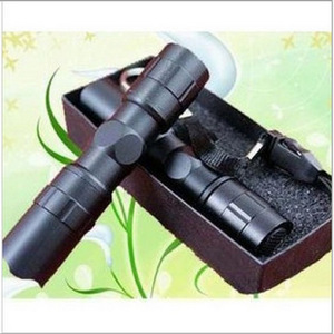 Aluminum Alloy Mini Flashlight Led Black <b>Small</b> Flashlight With Gift <b>Box</b> Outdoor Survival <b>Tool</b> - Product Image 1