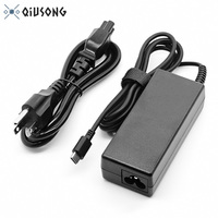 Cargador USB C de 65W para Portátiles HP Spectre x360, Envy, Elitebook, Omnibook, Pavilion, Chromebook Elite X2, Cable de Alimentación Tipo C, Adaptador de Corriente