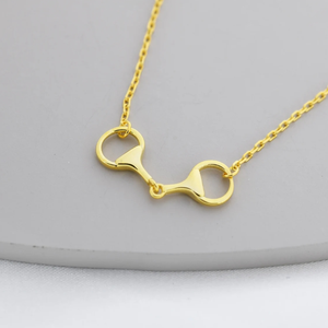 Venta al por mayor <span class=keywords><strong>Best</strong></span> Seller Snaffle Bit collares de herradura caballo encanto 316l Acero inoxidable deslustre libre ecuestre collar joyería - Product Image 3
