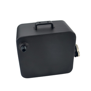 Réservoir d'expansion 2,5 L en aluminium noir et argent pour la mise à niveau du système de refroidissement automobile - Product Image 2