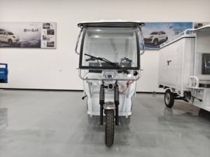 KEYU - Camión de Reparto de Agua Eléctrico de Tres Ruedas con Motor de 800 W, Económico y con Dirección Manual para Adultos - Product Image 2