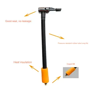 ปั๊มลมมือถือแบบติดตั้งบนยานพาหนะพร้อมท่อต่อเกลียว <span class=keywords><strong>M6</strong></span> ท่อสูบลม อุปกรณ์เครื่องมือในครัวเรือน - Product Image 1