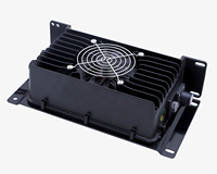 Vente directe usine – Alimentation embarquée LiFePO4 en aluminium, max. 1500W, 12V-96V, étanche IP67, haute efficacité, indicateur LED, OTP, écologique