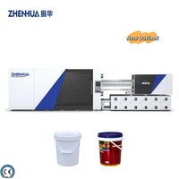 ZHENHUA 1000 tonnes Machine de moulage par injection en plastique à deux plateaux pour la fabrication de paniers de caisse de fruits et légumes de chaise de seau en plastique