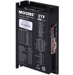 MOONS 캔오픈 듀얼 H 브릿지 DC 스테퍼 모터 드라이버 컨트롤러 보드 STF06-C