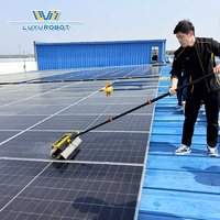 Machine de nettoyage portable pour panneaux solaires, nettoyeur de modules photovoltaïques portatif, usine chinoise