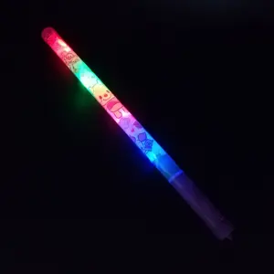 Flashing stick light wand
