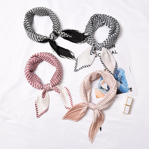 Genya – foulard en soie <span class=keywords><strong>pour</strong></span> femme et fille, <span class=keywords><strong>Bandana</strong></span> style Boho - Product Image 2