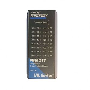 Module d'interface d'entrée discrète Foxboro FBM217 P0914TR neuf, 32 canaux, 24V DC - Product Image 1