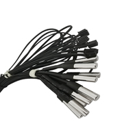 Sonde NTC de réfrigérateur QCZH 5K-100K avec boîtier en acier inoxydable, câble de 1000 mm, temps de réponse de 15 s, mesure de température de 125°C avec une précision de 1%-5%
