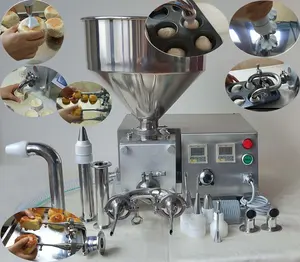 ZD200B जाम मक्खन कश कोर इंजेक्शन रोटी भरने अलग सिर विकल्प के साथ पेस्ट्री रोटी बिस्कुट के लिए मशीन का इस्तेमाल किया
