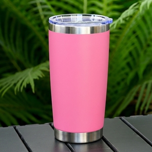 Custom Logo 20oz Insulated Stainless Steel Tumbler 20 oz Reusable Spill Proof Travel Coffee Car <b>Mug</b> - Product Image 1
