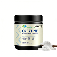 Créatine monohydrate micronisée en poudre pour adultes, 500 g, sans arôme, en pot, complément alimentaire pour la croissance musculaire