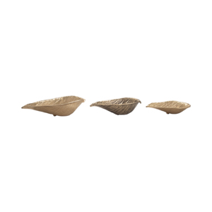 Set di ciotole decorative a forma di foglia per centrotavola da caffè, elegante decorazione per la casa - Product Image 1