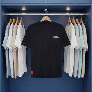 เสื้อยืดลำลองผู้ชายสุดเทรนด์ปี 2026 คุณภาพสูง พิมพ์ลายแบบเข็มเจาะ ผ้าฝ้ายแท้ นุ่มสบายผิว เสื้อยืดลำลองผู้ชาย - Product Image 1