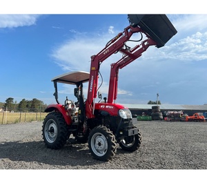 Tracteur <span class=keywords><strong>agricole</strong></span> YTO-MF504 50 CV à faible consommation de carburant avec rotoculteur et remorque pour applications agricoles - Product Image 1