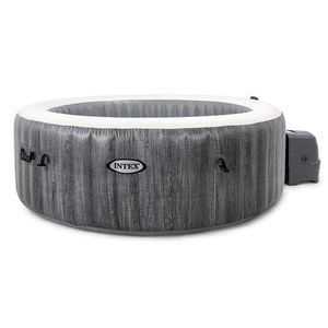 <span class=keywords><strong>Intex</strong></span> 28440 Pure Spa Greywood <span class=keywords><strong>Deluxe</strong></span> Set 196X71Cm piscine d'hydromassage ronde gonflable jardin extérieur piscines à tubes chauds - Product Image 6