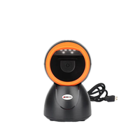 EDOO D45 Lecteur de codes QR de bureau filaire USB 1D 2D pour POS Supermarché Magasin de détail Com Interface Stock disponible
