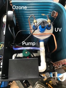 התאוששות כושר ספורטאי 0.5HP מקרר אמבט קרח מחזור אוזון השתמש במקרר צלילה קר מקורר מים עם מסנן ואוזון - Product Image 2