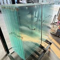 Verre trempé de 4 mm, 6 mm, 8 mm, 10 mm, 12 mm, verre feuilleté trempé, balustrades sans cadre, balustrades de terrasse et de balcon