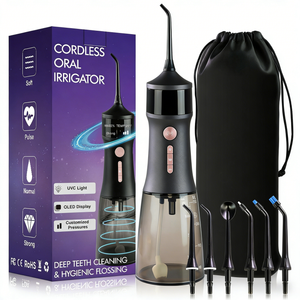 Vente en gros : <span class=keywords><strong>Meilleur</strong></span> irrigateur buccal électrique sans fil, hydropulseur <span class=keywords><strong>dentaire</strong></span> <span class=keywords><strong>portable</strong></span>, fabricant de distributeurs d'eau - Product Image 2