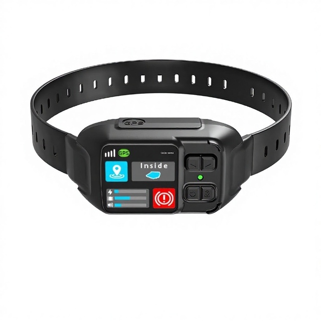 New Pet Electronic Fence Wireless GPS IP67 Waterproof Outdoor Dog Smart Collar