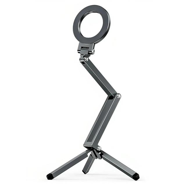 Strong Magnetic Multi-functional Folding Phone Holder Tripod Suitable for 4-7 Inch phones Essential for Live Video Calls