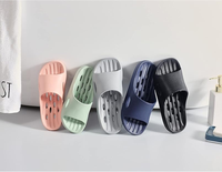 XMISTUO Chaussures de douche et de bain d'été unisexes pour l'extérieur avec trous, séchage rapide, semelle en caoutchouc naturel antidérapante pour piscine, spa, dortoir