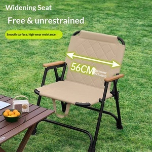 Chaise pliante <span class=keywords><strong>haut</strong></span> <span class=keywords><strong>de</strong></span> <span class=keywords><strong>gamme</strong></span> en coton rembourré pour l'extérieur, idéale pour pique-nique, plage et <span class=keywords><strong>camping</strong></span> - Product Image 2