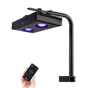 Lámpara LED para Acuario de Agua Salada de 95W con Control Remoto Táctil, Simulación de Amanecer y Atardecer, Función de Temporizador y Repetición, Ideal para Acuarios de Arrecife de Coral - Product Image 2