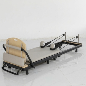 Black Aluminum Reformer Smooth Jump Board Portable Stainless Steel Home Fitness Equipment YS-005 Black Aluminum - Product Image 3