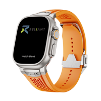 [HIQ] Tali Silikon Pria Gaya Taktis Baru Gaya Avant-garde Trendi untuk Apple Watch ultra 49MM (WB1254TA)