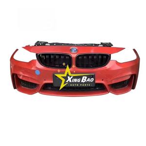 Pare-chocs de voiture pour M4 F82 Pare-chocs Radiateur Capot moteur Grille Feu stop Lèvre avant du pare-chocs Assemblage avant - Product Image 3